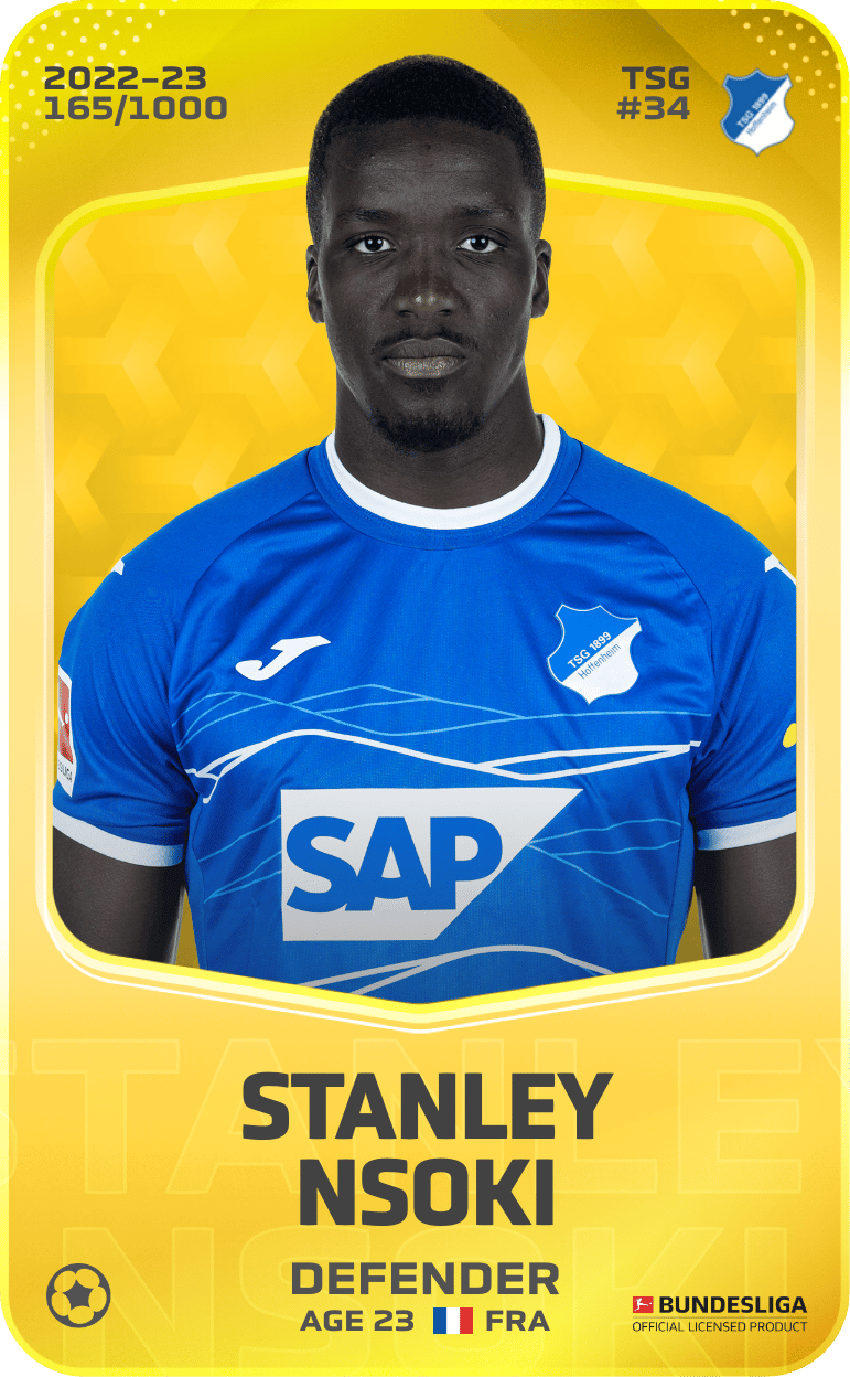 Stanley Nsoki 2022-23 • Limited 165/1000