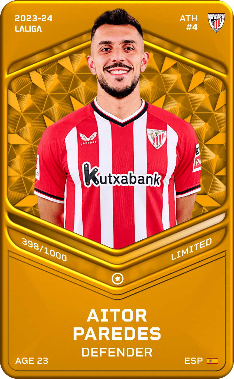 Aitor Paredes 2023-24 • Limited 398/1000