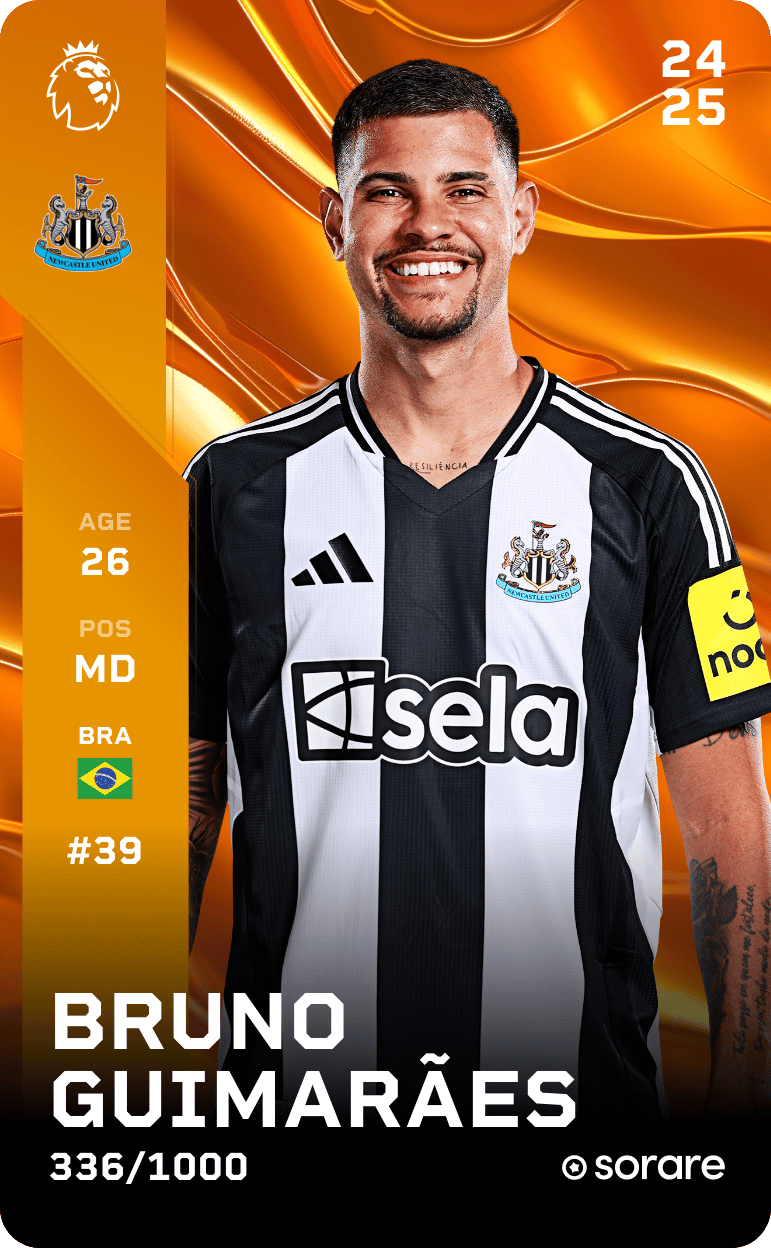 Bruno Guimarães 2024-25 • Limited 336/1000
