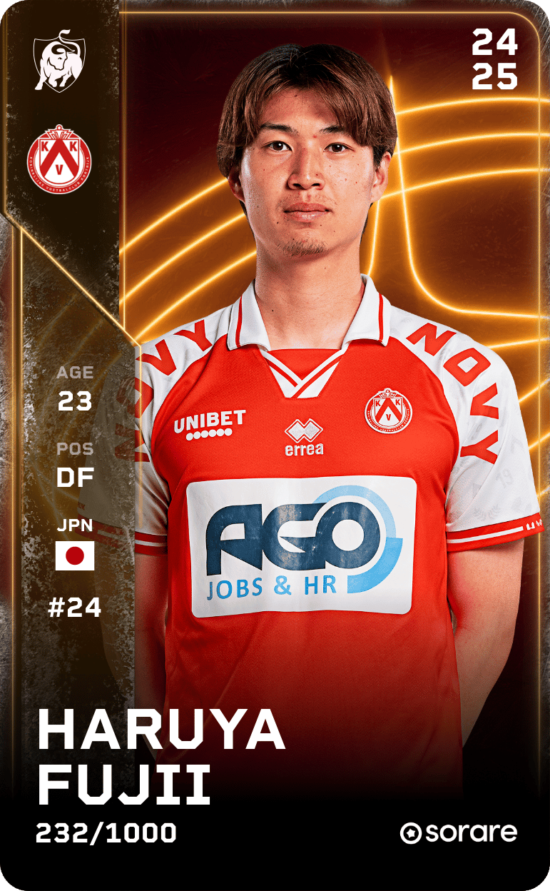 Haruya Fujii 2024-25 • Limited 232/1000