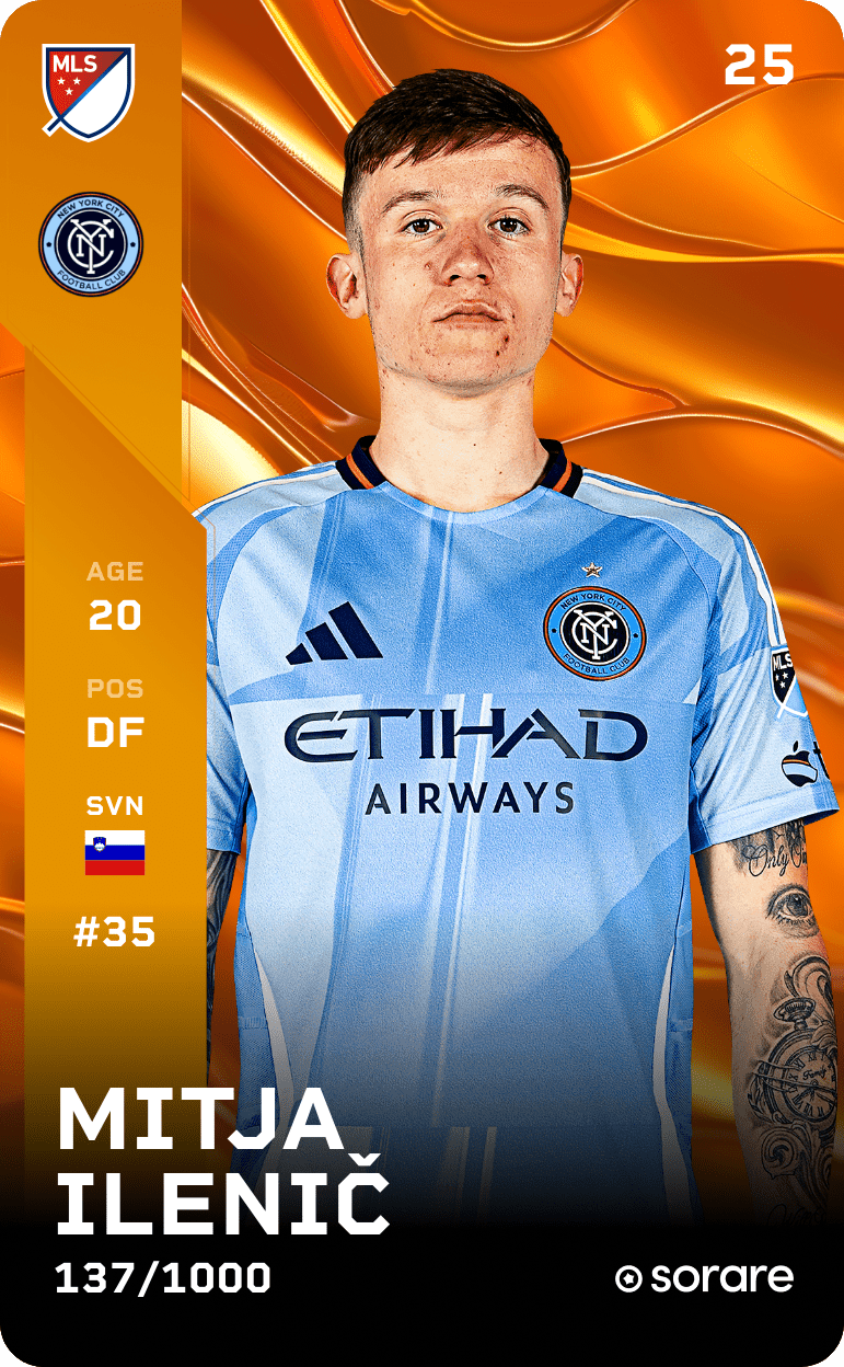 Mitja Ilenič 2025-26 • Limited 137/1000
