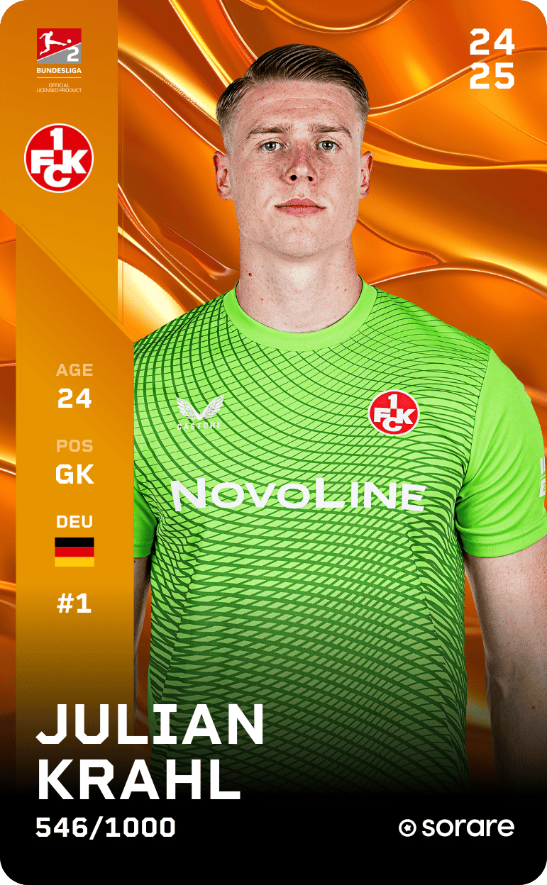 Julian Krahl 2024-25 • Limited 546/1000