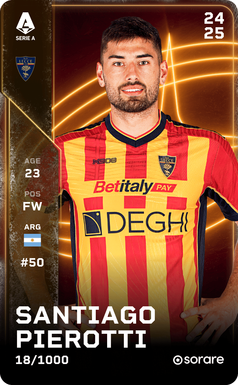 Santiago Pierotti 2024-25 • Limited 18/1000