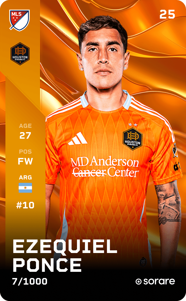 Ezequiel Ponce 2025-26 • Limited 7/1000