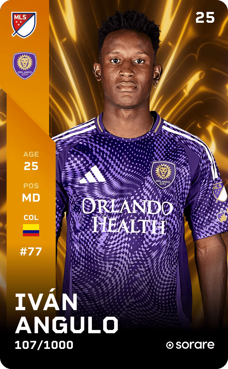 Iván Angulo 2025-26 • Limited 107/1000