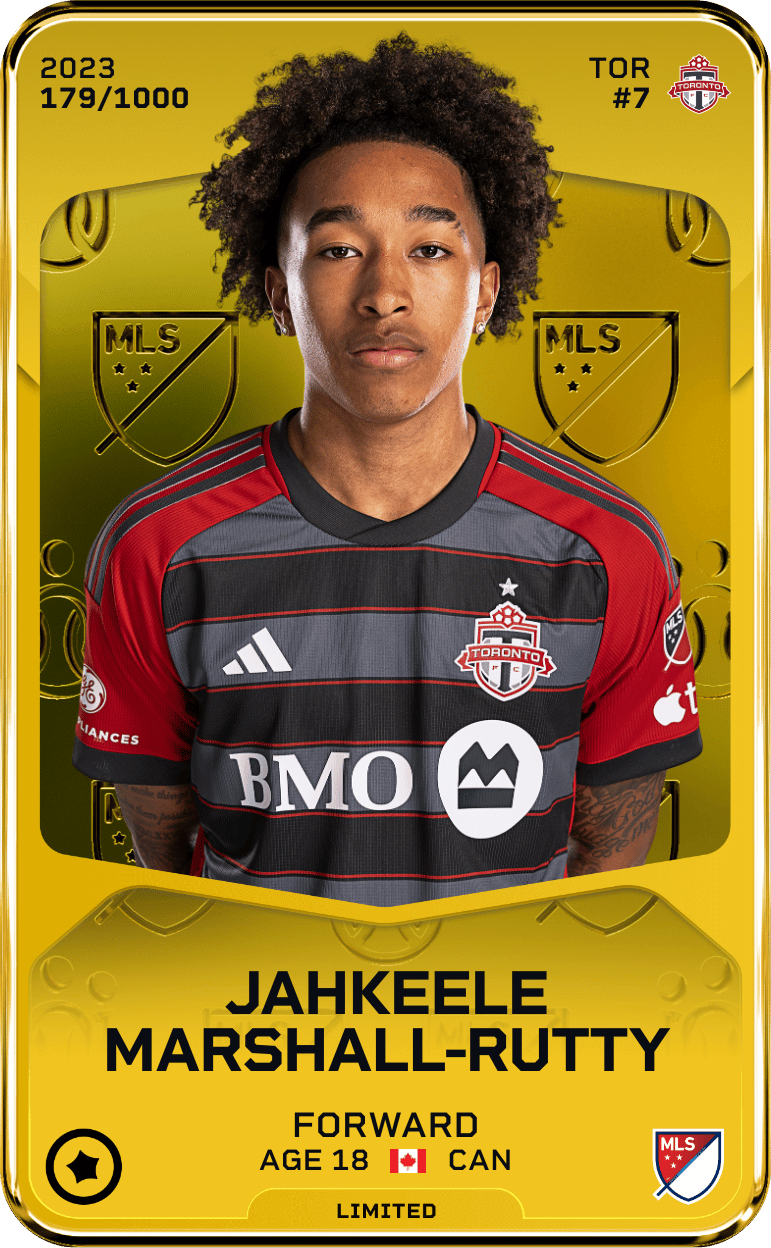 Jahkeele Marshall-Rutty 2023-24 • Limited 179/1000