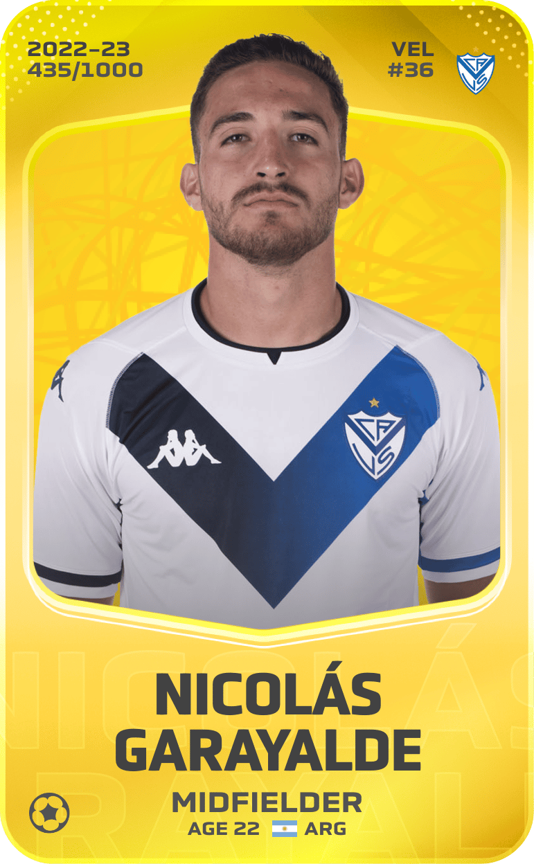 Nicolás Garayalde 2022-23 • Limited 435/1000