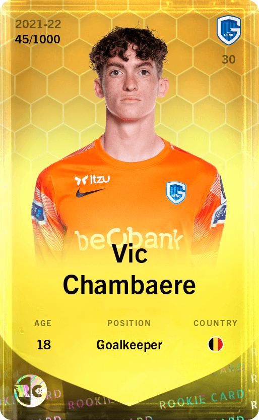 Vic Chambaere 2021-22 • Limited 45/1000