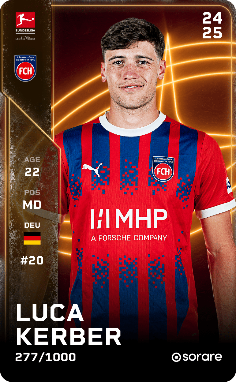 Luca Kerber 2024-25 • Limited 277/1000