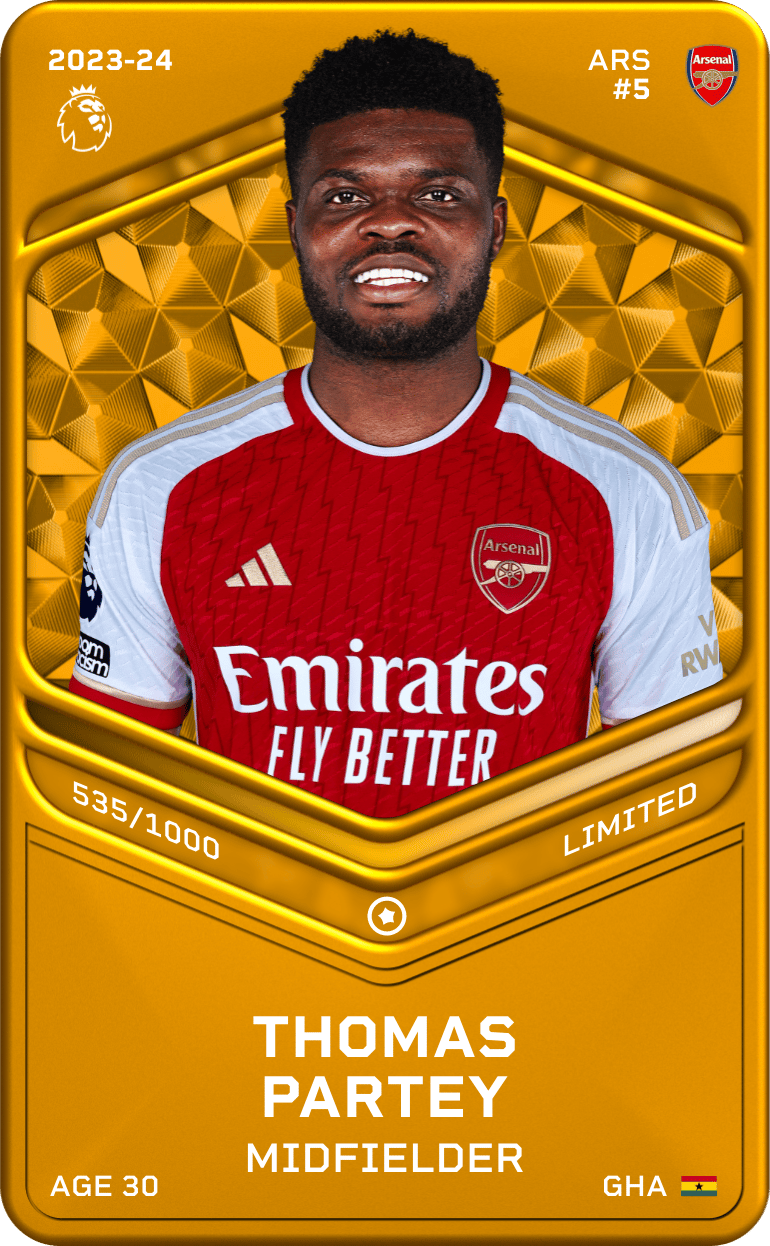 Thomas Partey 2023-24 • Limited 535/1000