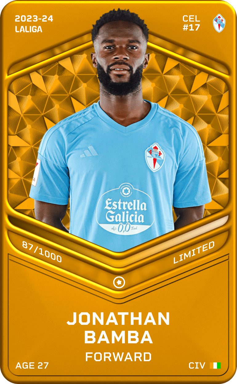 Jonathan Bamba 2023-24 • Limited 87/1000
