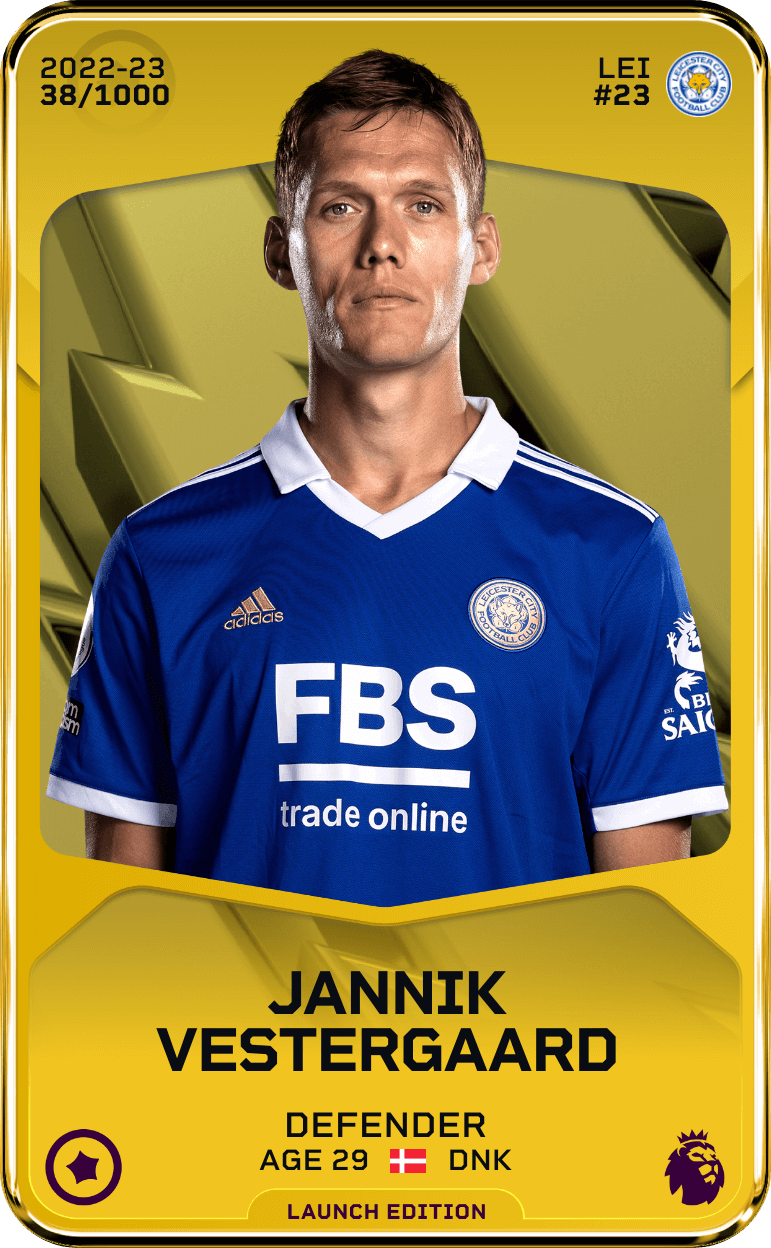 Jannik Vestergaard 2022-23 • Limited 38/1000