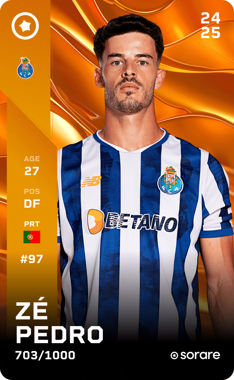 Zé Pedro 2024-25 • Limited 703/1000