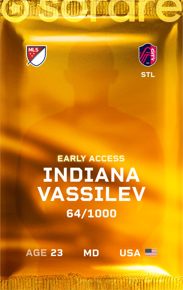 Indiana Vassilev 2025-26 • Limited 64/1000