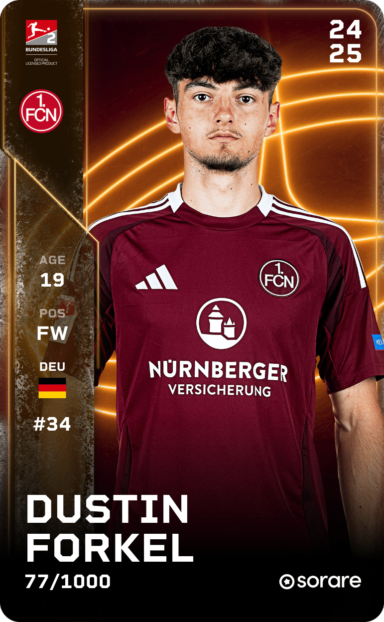 Dustin Forkel 2024-25 • Limited 77/1000