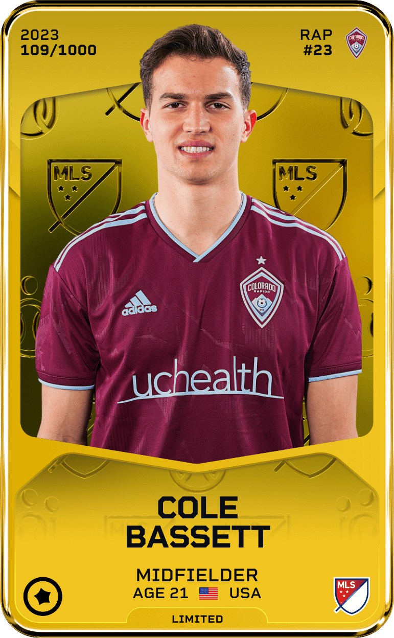 Cole Bassett 2023-24 • Limited 109/1000