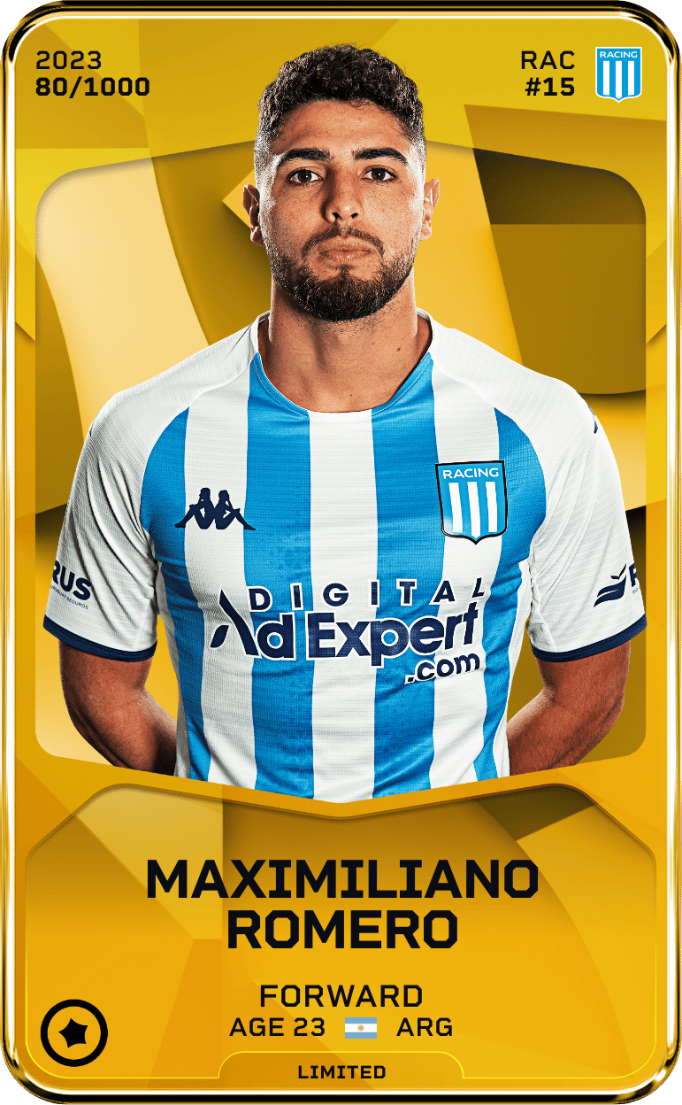 Maximiliano Romero 2023-24 • Limited 80/1000
