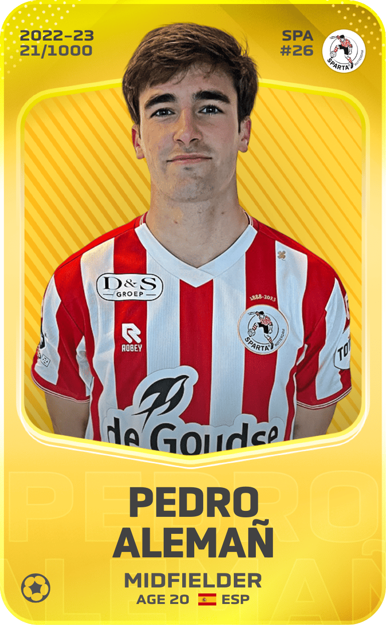 Pedro Alemañ 2022-23 • Limited 21/1000