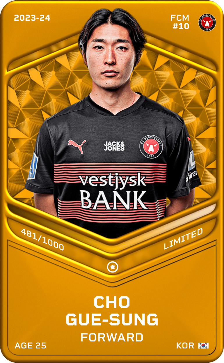 Cho Gue-Sung 2023-24 • Limited 481/1000