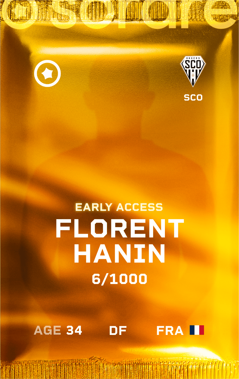 Florent Hanin 2024-25 • Limited 6/1000
