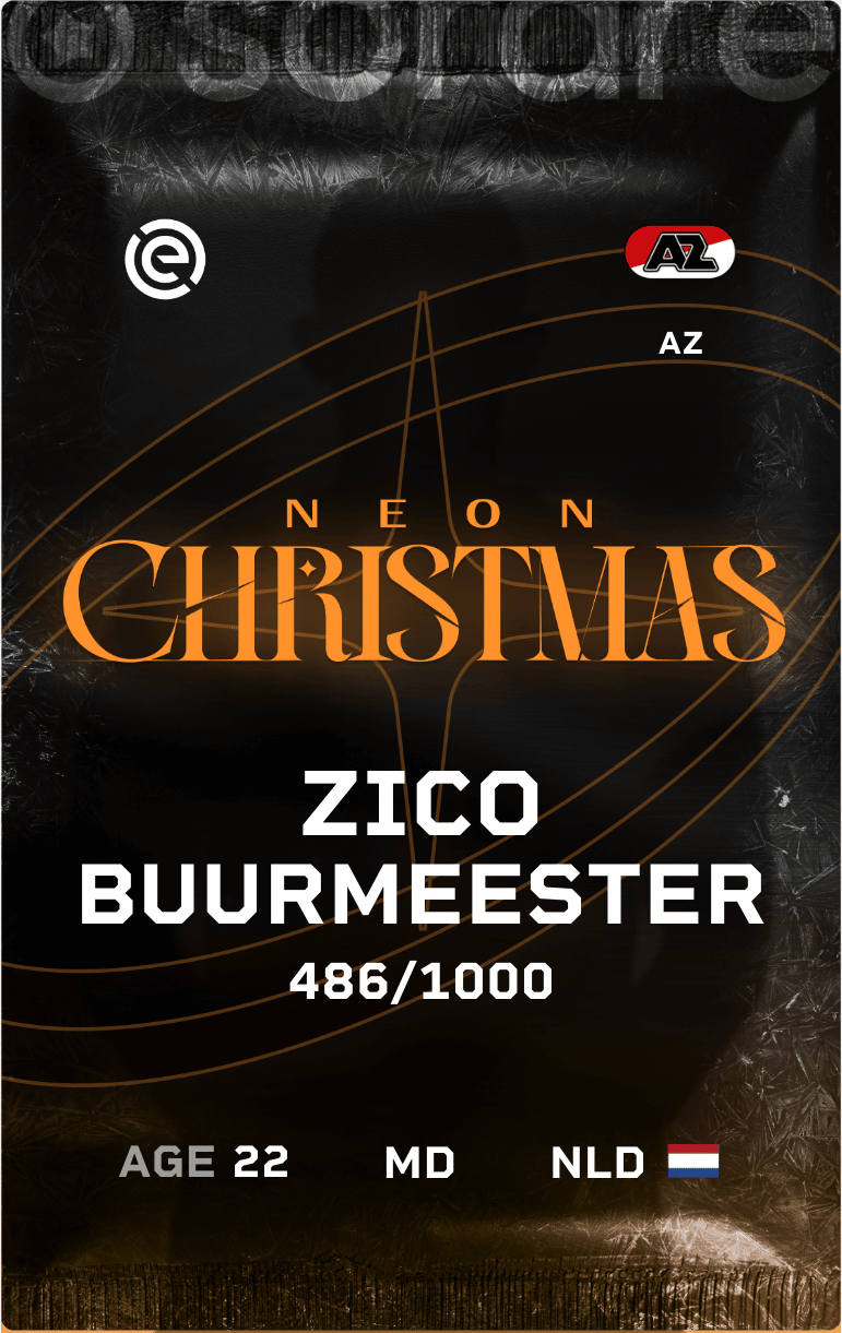 Zico Buurmeester 2024-25 • Limited 486/1000
