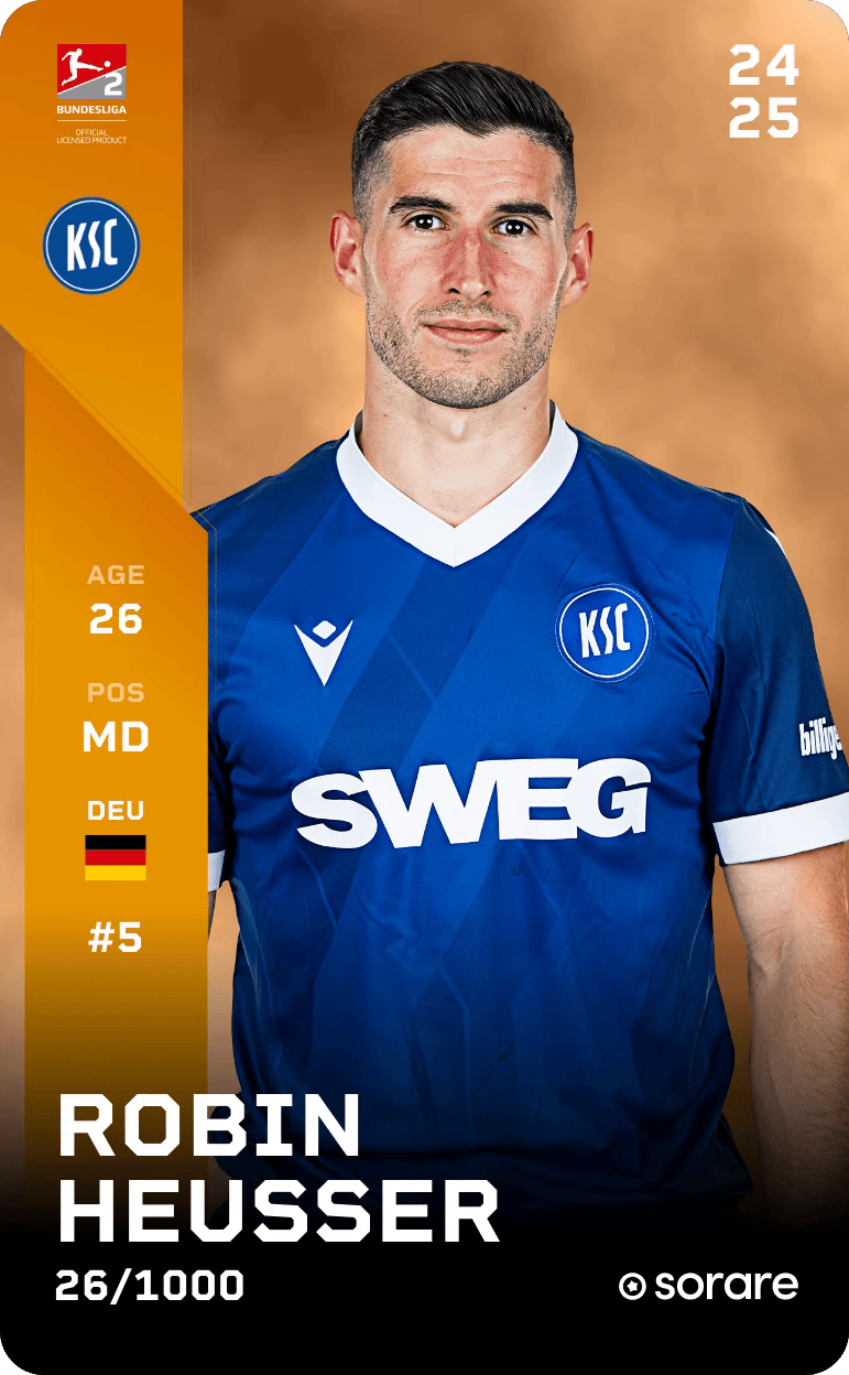 Robin Heußer 2024-25 • Limited 26/1000