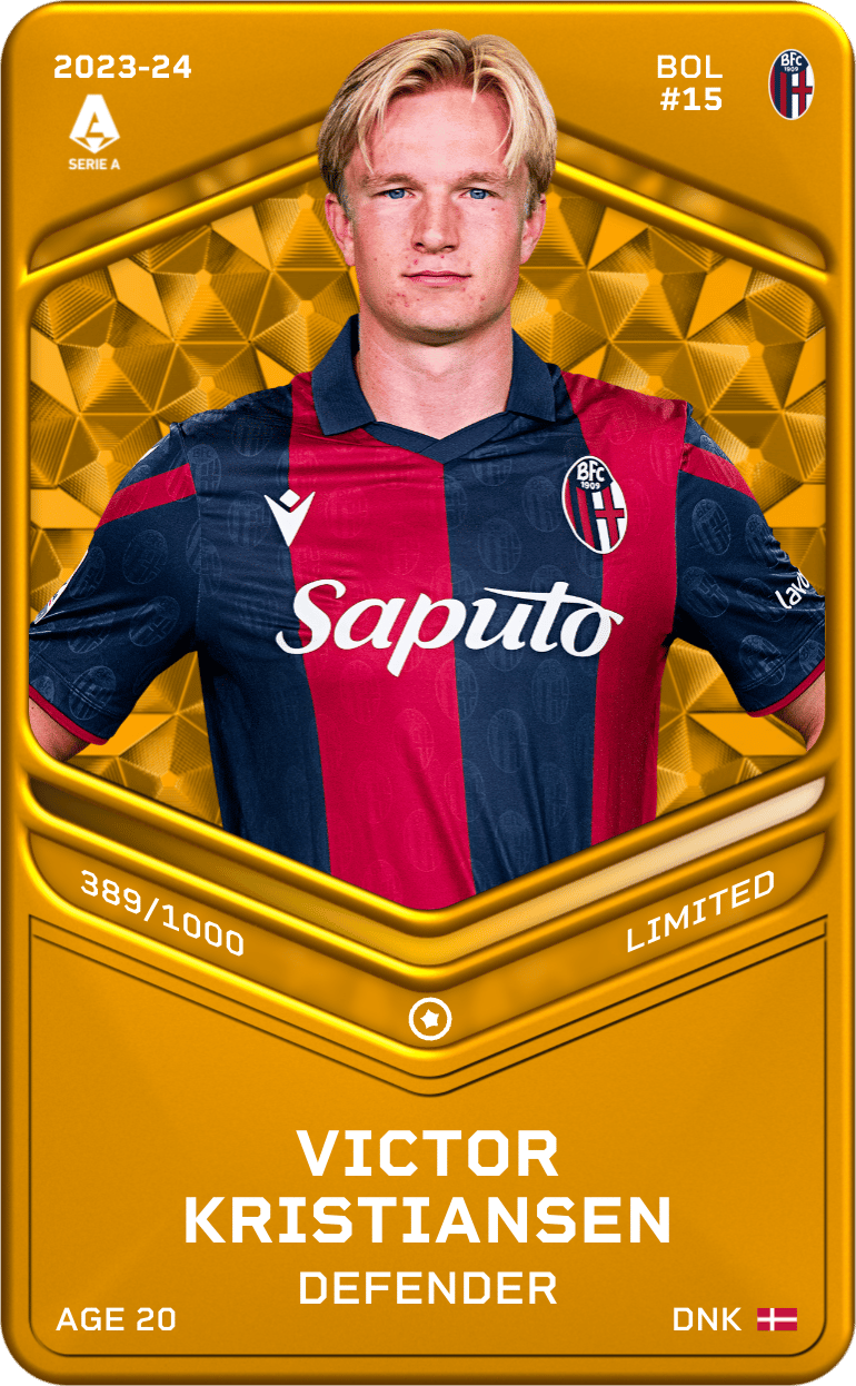 Victor Kristiansen 2023-24 • Limited 389/1000