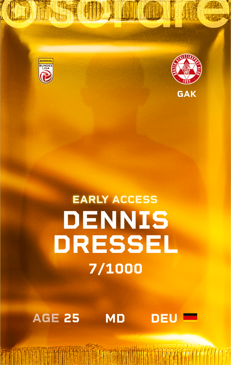 Dennis Dressel 2024-25 • Limited 7/1000