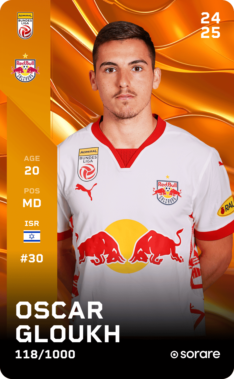Oscar Gloukh 2024-25 • Limited 118/1000