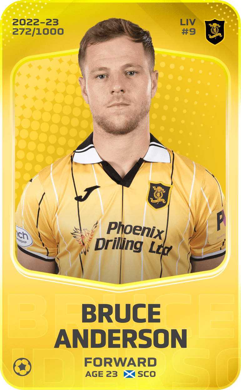 Bruce Anderson 2022-23 • Limited 272/1000