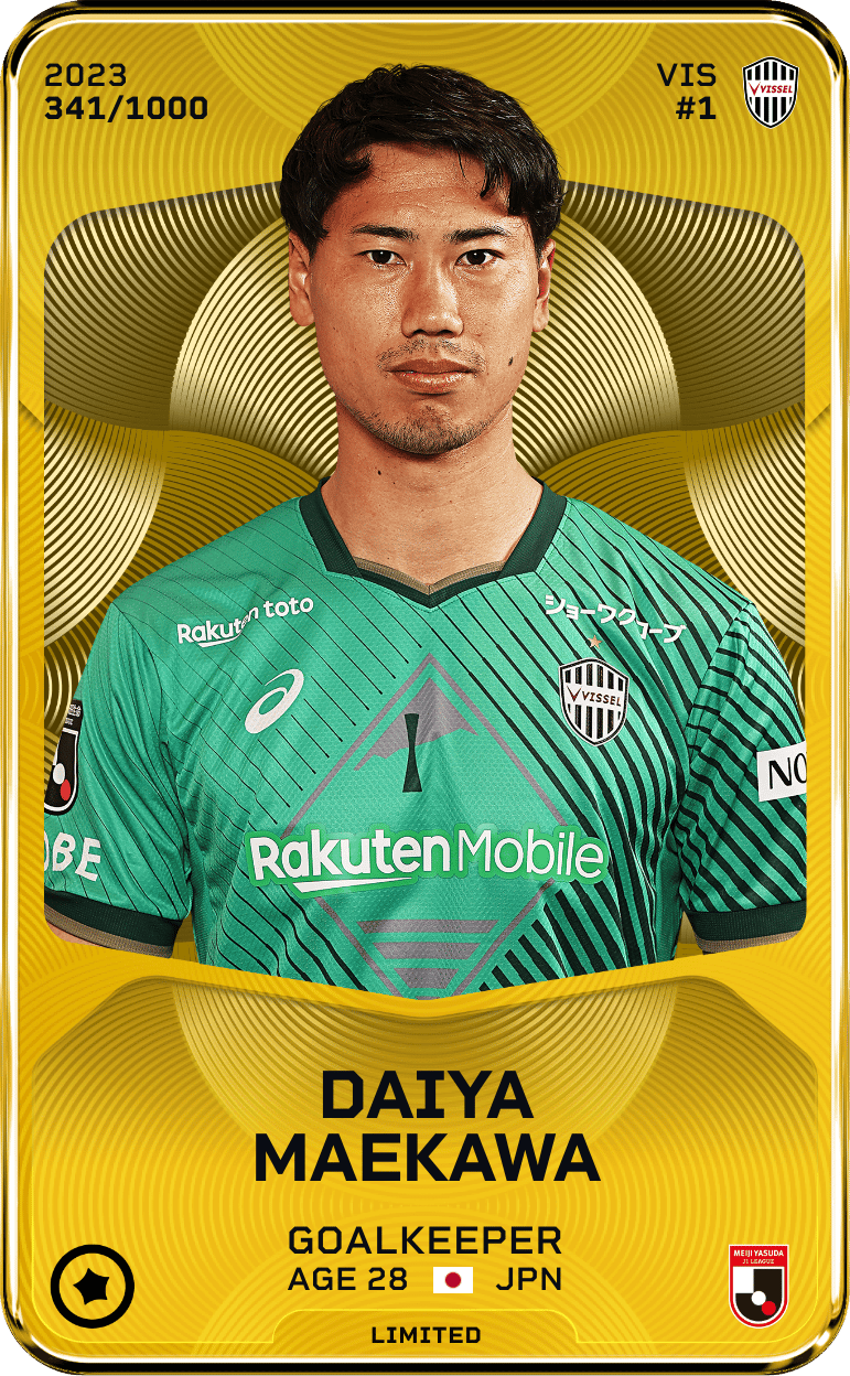 Daiya Maekawa 2023-24 • Limited 341/1000