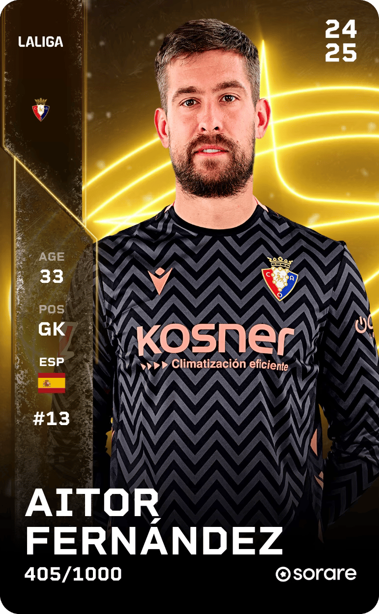 AITOR FDEZ. 2024-25 • Limited 405/1000