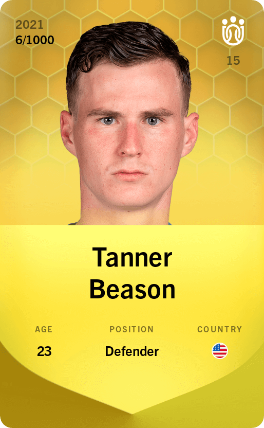 Tanner Beason 2021-22 • Limited 6/1000