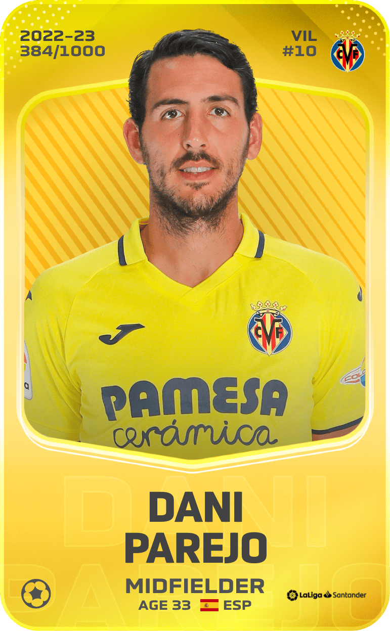 Dani Parejo 2022-23 • Limited 384/1000