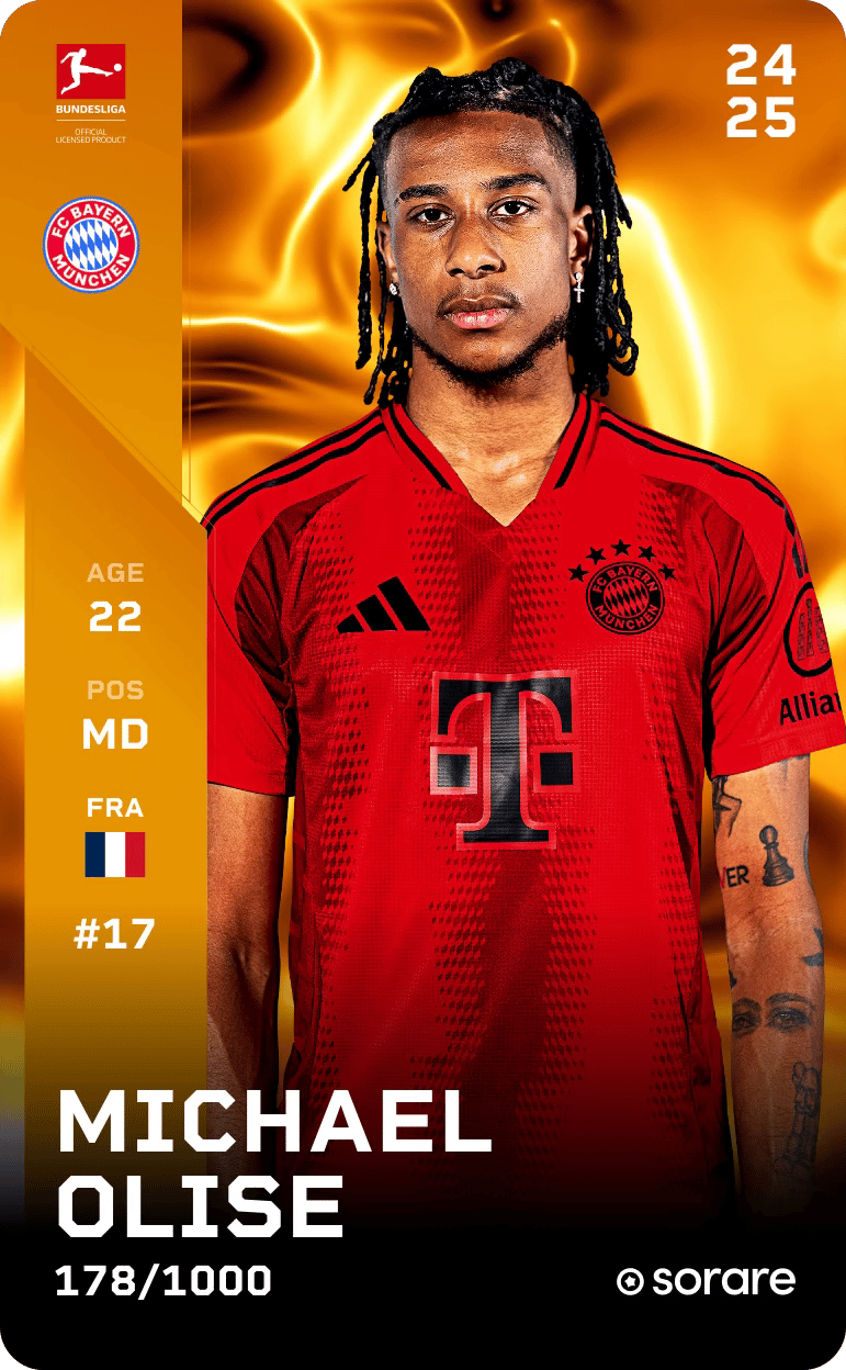 Michael Olise 2024-25 • Limited 178/1000