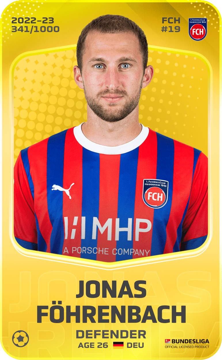 Jonas Föhrenbach 2022-23 • Limited 341/1000