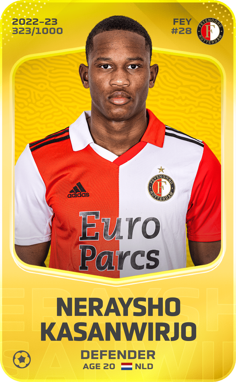 Neraysho Kasanwirjo 2022-23 • Limited 323/1000