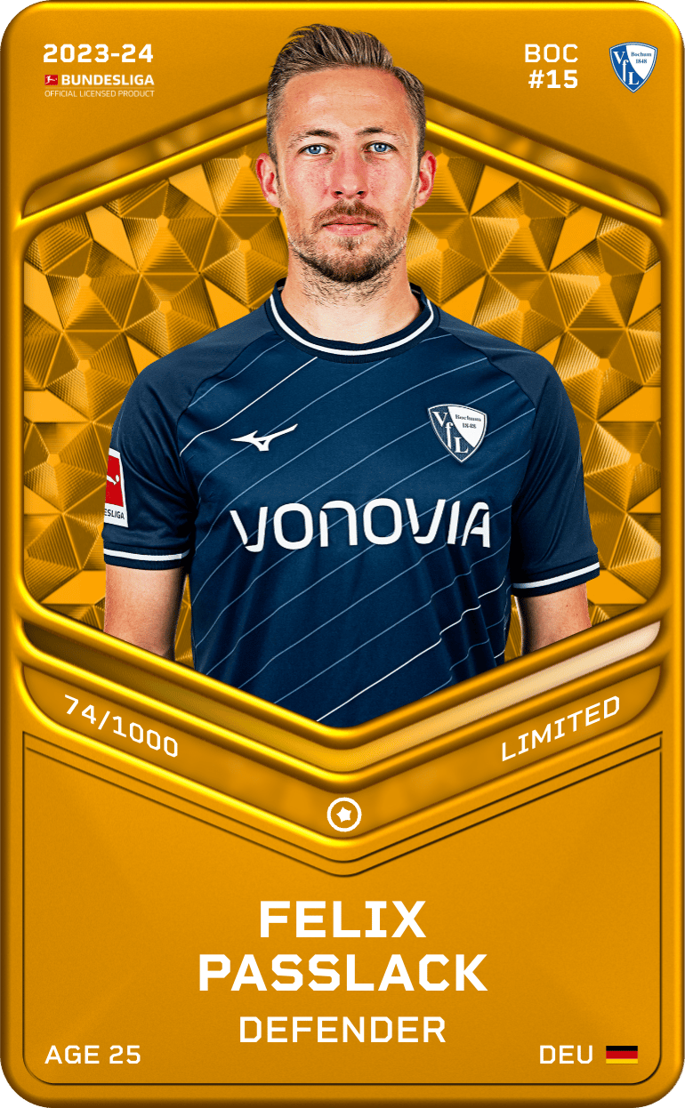 Felix Passlack 2023-24 • Limited 74/1000