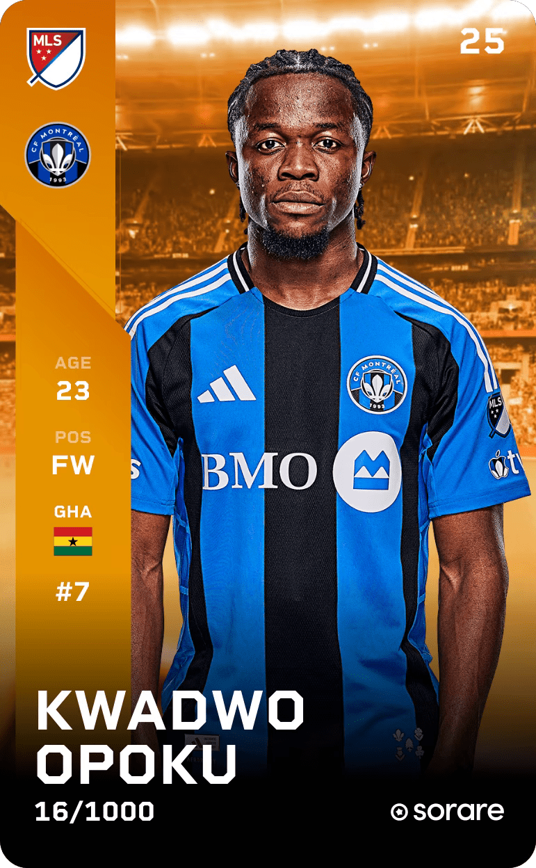 Kwadwo Opoku 2025-26 • Limited 16/1000