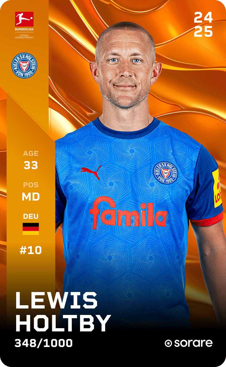 Lewis Holtby 2024-25 • Limited 348/1000