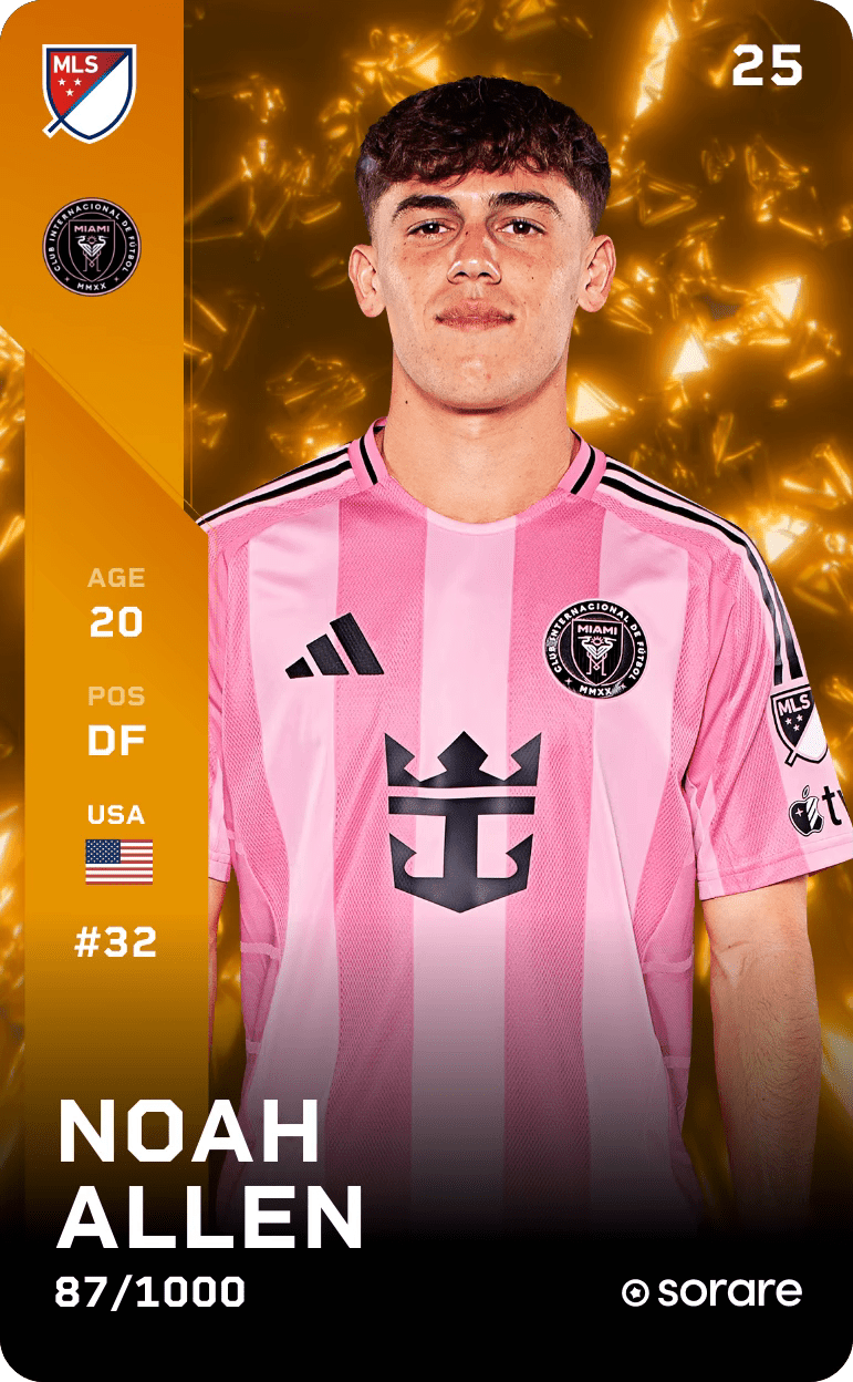 Noah Allen 2025-26 • Limited 87/1000