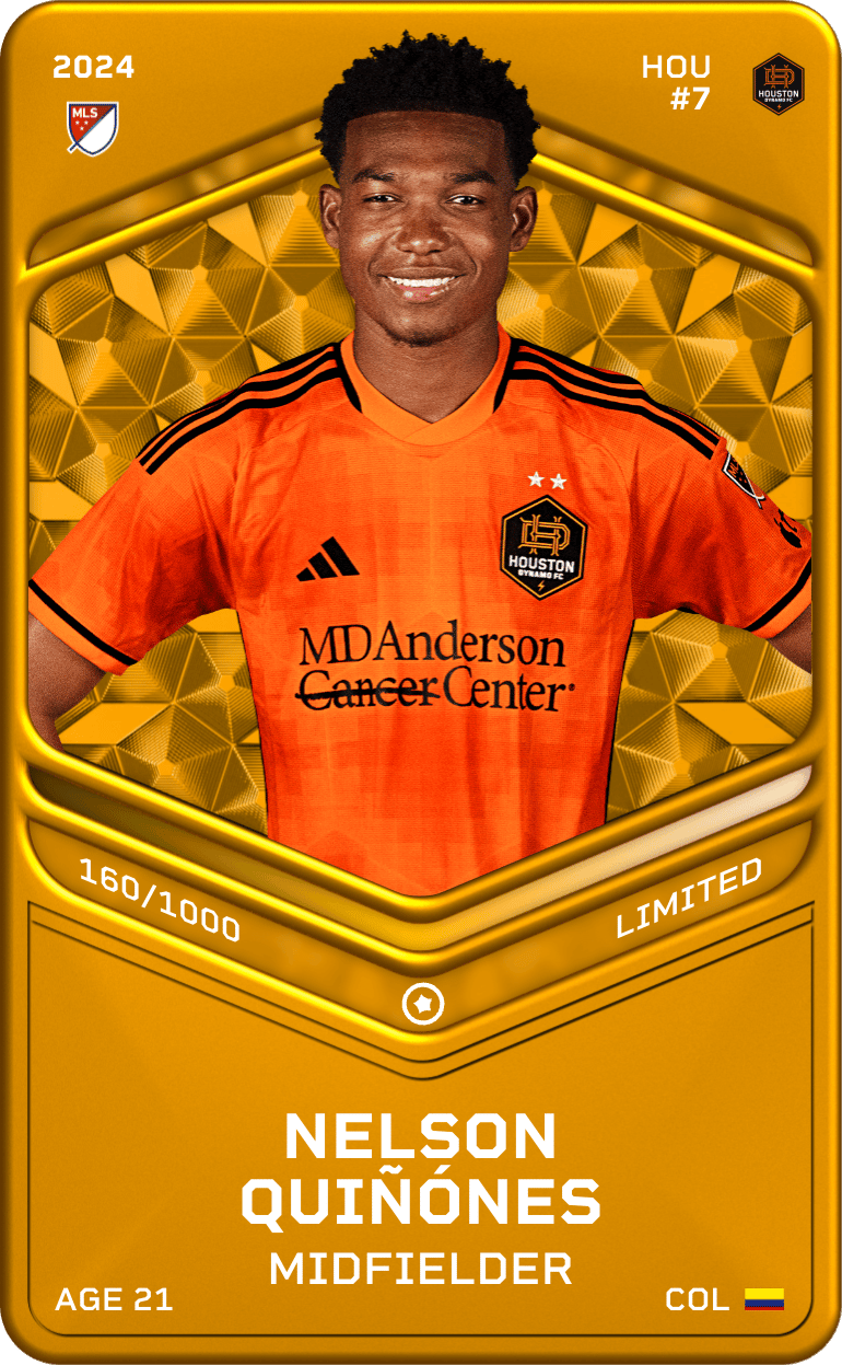 Nelson Quiñónes 2024-25 • Limited 160/1000