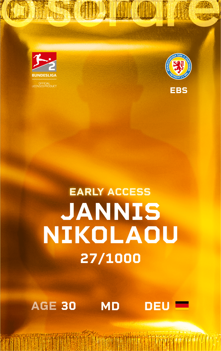 Jannis Nikolaou 2024-25 • Limited 27/1000