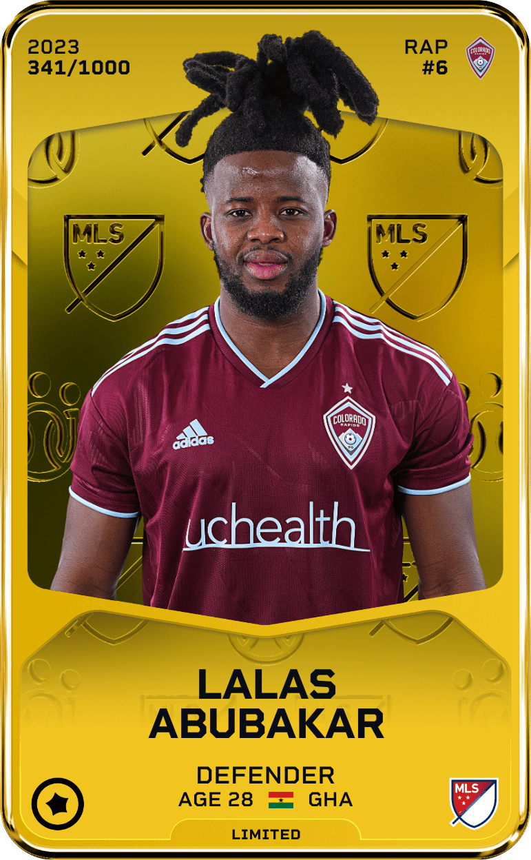 Lalas Abubakar 2023-24 • Limited 341/1000