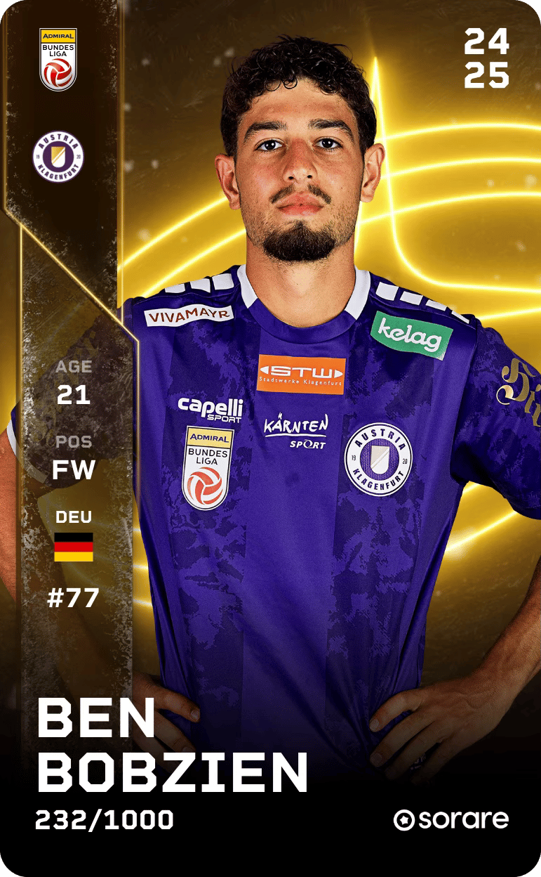 Ben Bobzien 2024-25 • Limited 232/1000