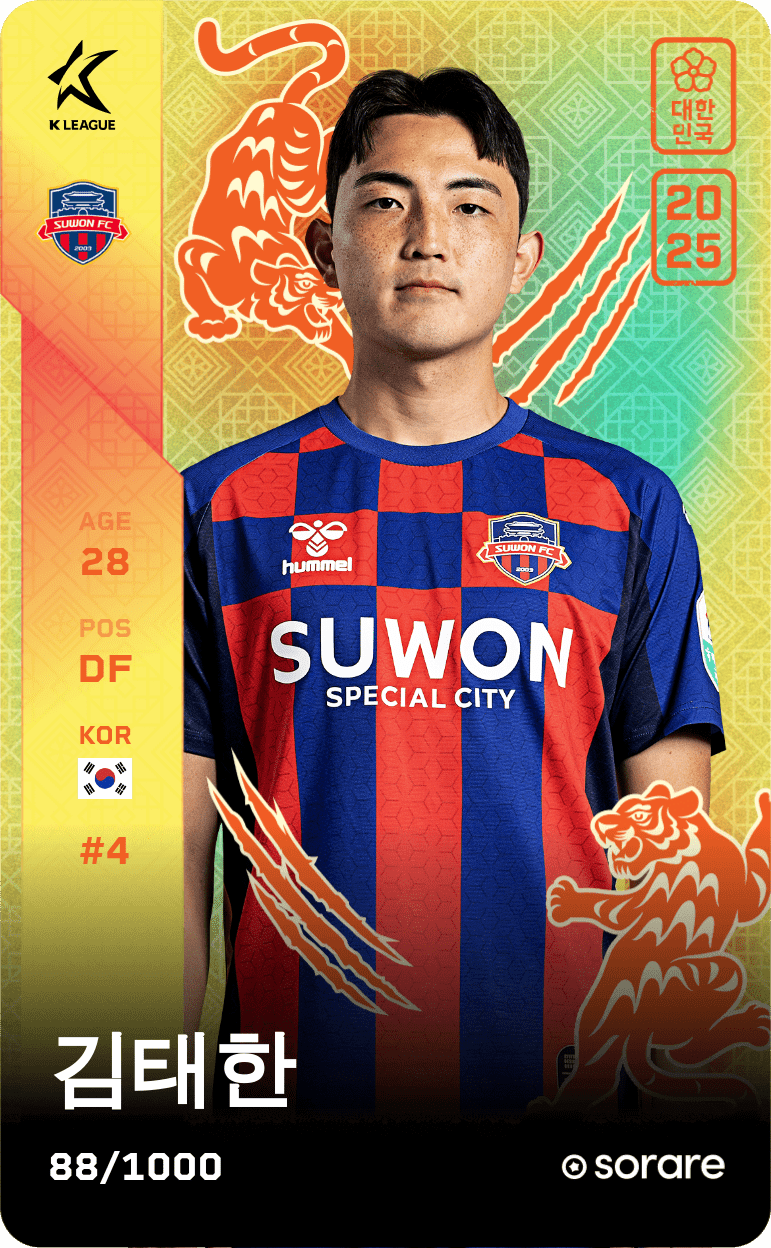 Kim Tae-Han 2025-26 • Limited 88/1000