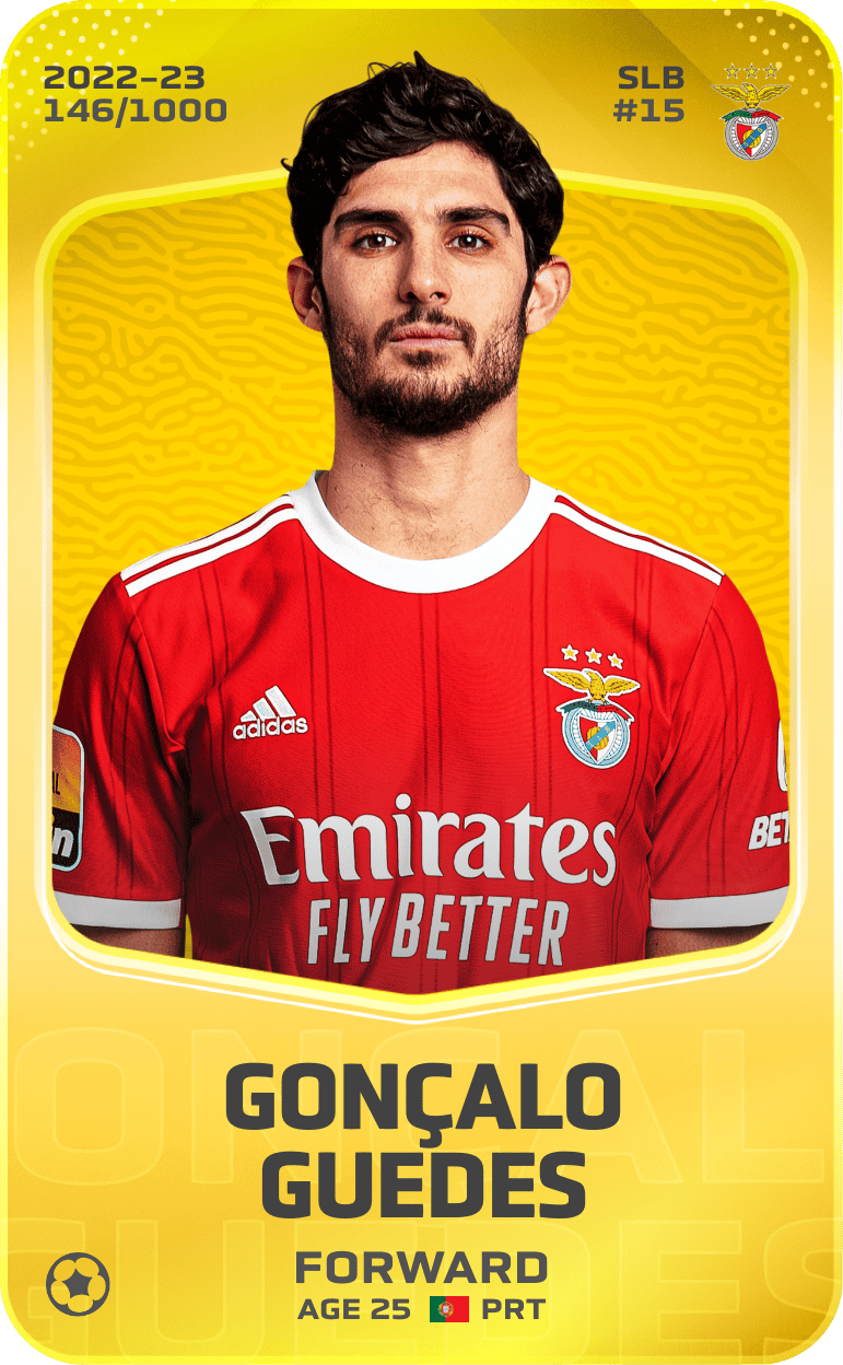 Gonçalo Guedes 2022-23 • Limited 146/1000