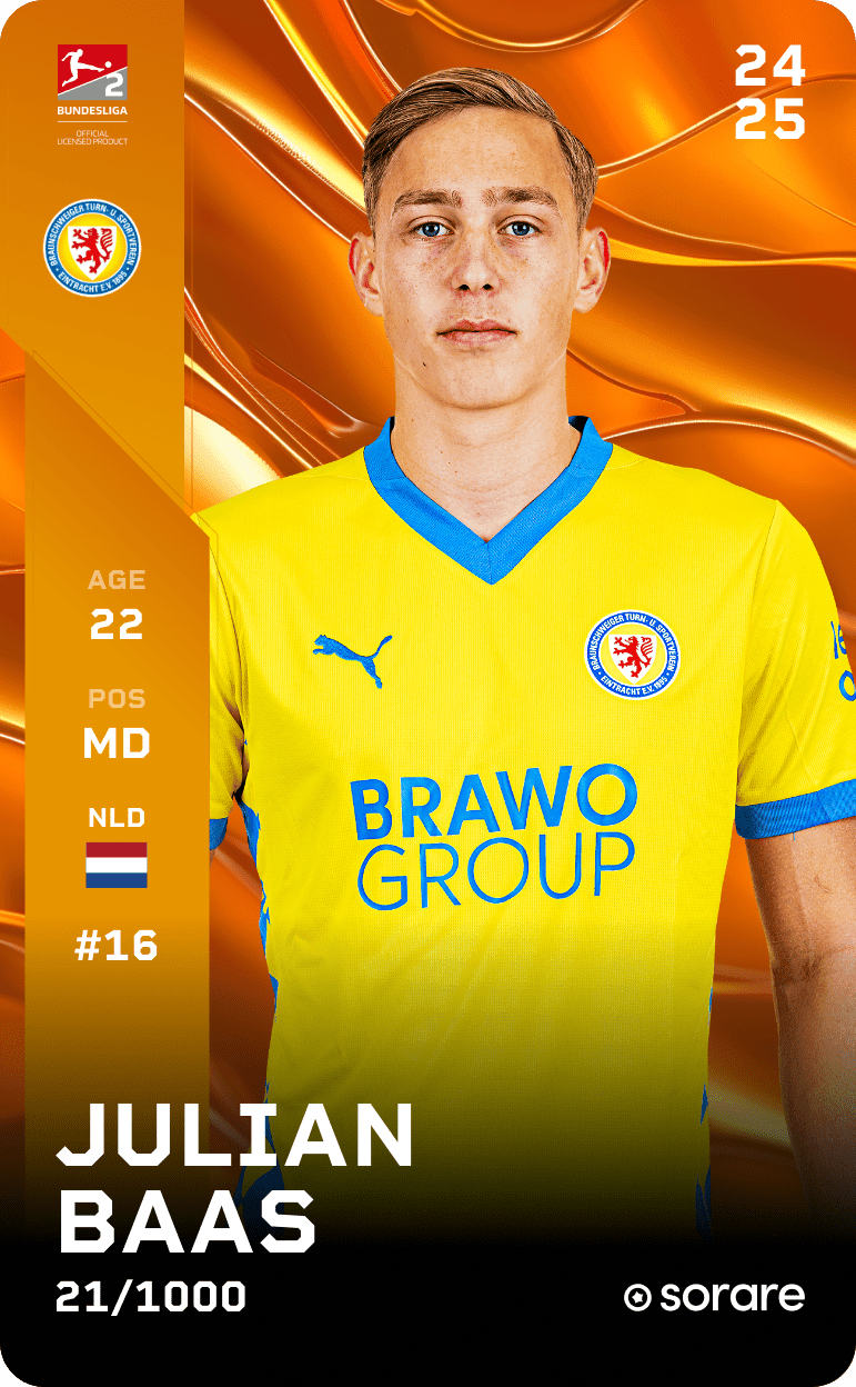 Julian Baas 2024-25 • Limited 21/1000