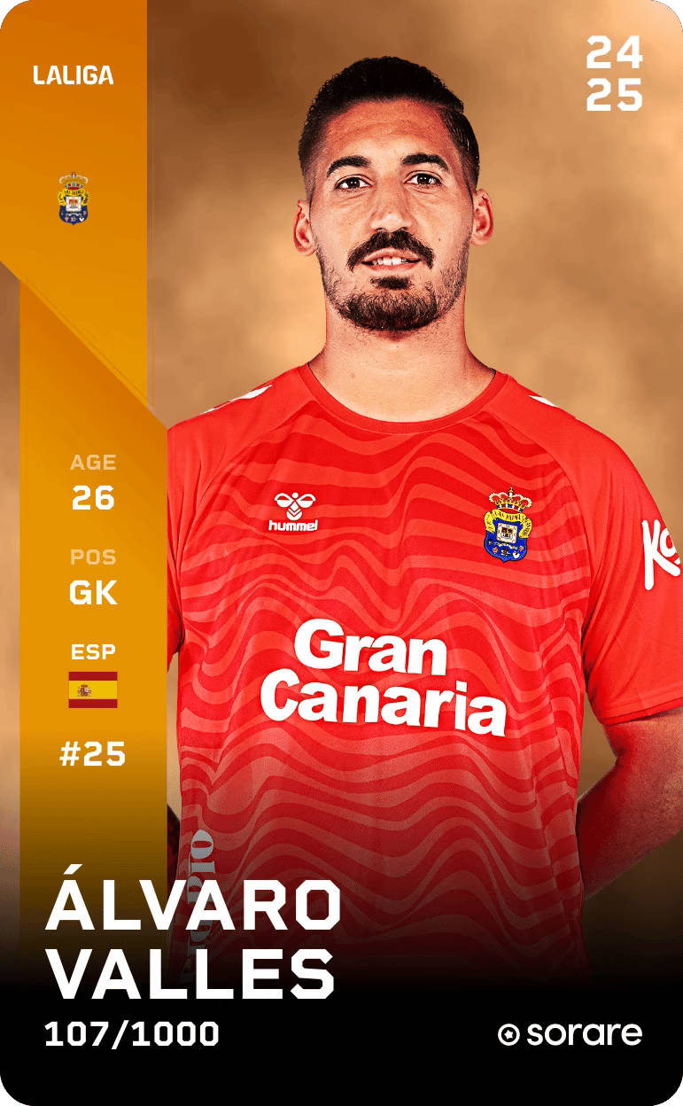Álvaro Valles 2024-25 • Limited 107/1000