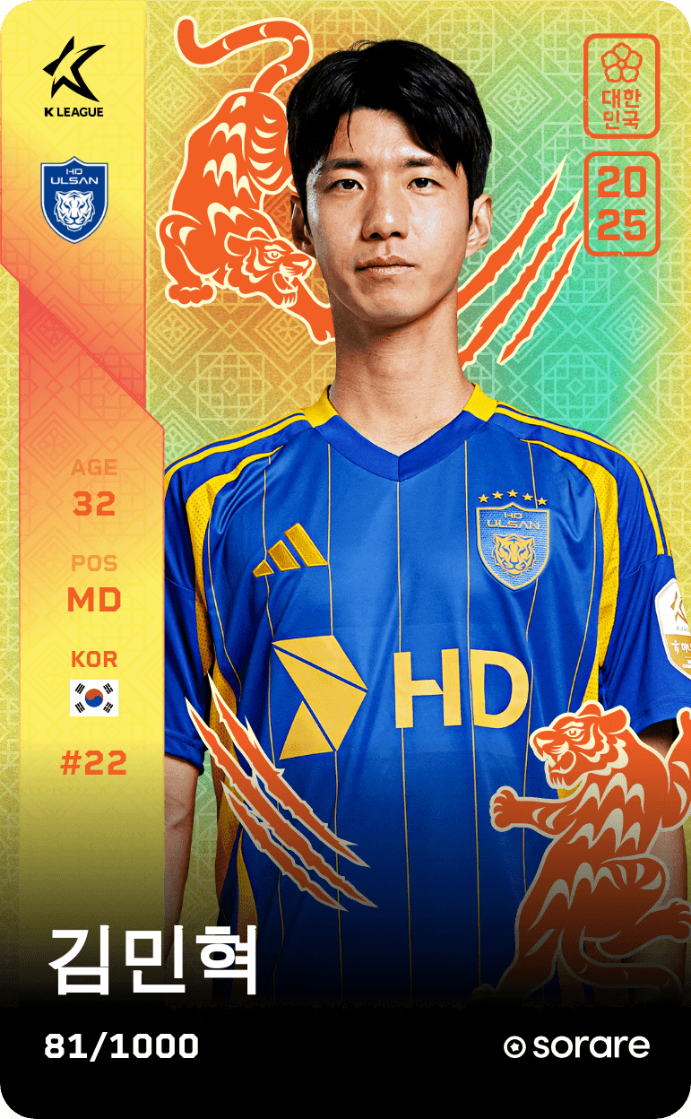 Kim Min-Hyeok 2025-26 • Limited 81/1000